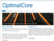 Tablet Screenshot of optimalcore.com